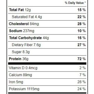 Shepherds Pie Large Nutritionals