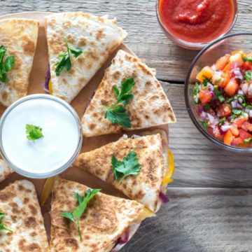 Foodie Fit - Quesadilla, healthy meal delivery Vancouver