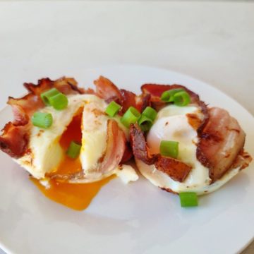 Bacon and Egg Cups, healthy meal delivery Vancouver, Foodie Fit