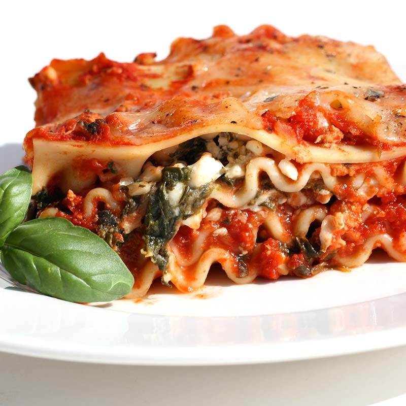 Vegetarian Lasagna, healthy meal delivery Vancouver, Foodie Fit