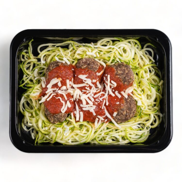 Zoodles with Meatballs