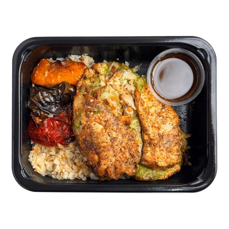 Spinach Artichoke Stuffed Chicken Breast